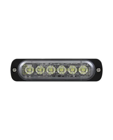 UP37042B-6 High Power LED Super Thin Directional Warning Light - Amber LED (Bulk)