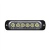 UP37042B-6 High Power LED Super Thin Directional Warning Light - Amber LED (Bulk)