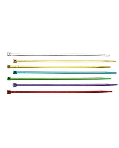 (10/PACK) 8" CABLE TIE - PURPLE