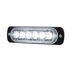 UP37045B-6 High Power LED Super Thin Directional Warning Light - White LED (Bulk)