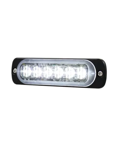UP37045B-6 High Power LED Super Thin Directional Warning Light - White LED (Bulk)