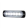 UP37045B-6 High Power LED Super Thin Directional Warning Light - White LED (Bulk)