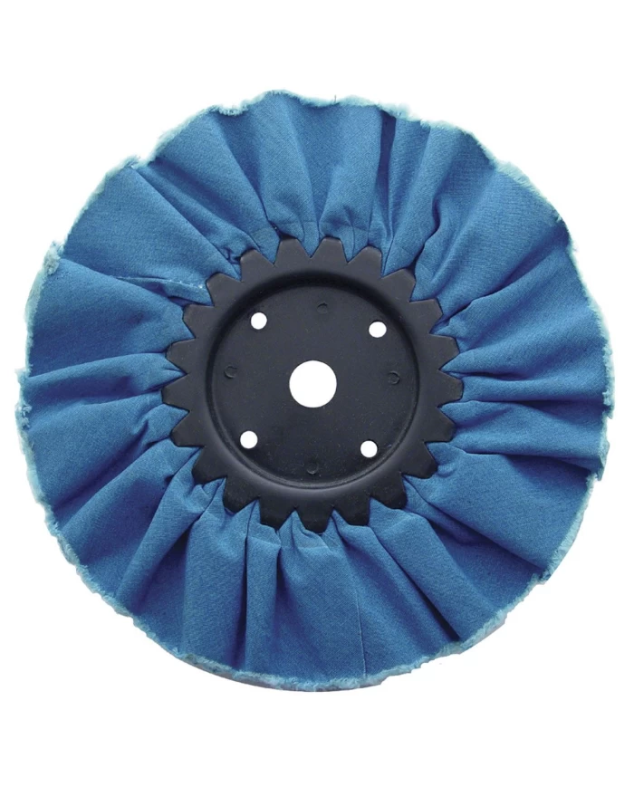 (CARD) 8" BLUE TREATED AIRWAY BUFF - 16 PLY, 3/4" ARBOR (CARD) 8" BLUE TREATED AIRWAY BUFF - 16 PLY, 3/4" ARBOR