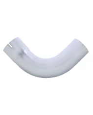 (BULK) ALUMINUM 90 ANGLED EXPENDED ELBOW, 4" I.DIA., 4" O.DIA. - 12" X 12" DIAMETER