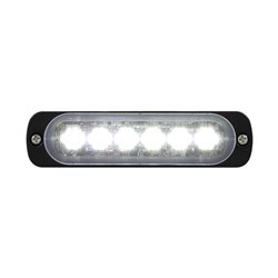 UP37045B-6 High Power LED Super Thin Directional Warning Light - White LED (Bulk)