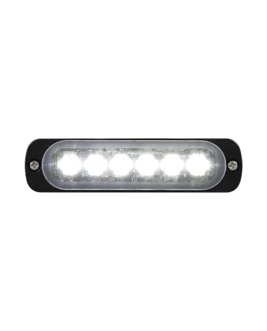 UP37045B-6 High Power LED Super Thin Directional Warning Light - White LED (Bulk)