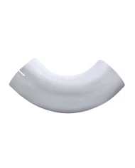 (BULK) ALUMINUM 90 EXHAUST 6" EXPANDED ELBOW, 6" I.DIA., 6" O.DIA. - 13" X 13"