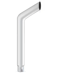 (BULK) BULL HORN EXHAUST, 5" DIA., 36" L