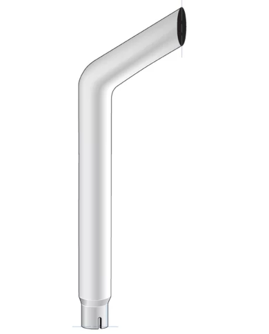 (BULK) BULL HORN EXHAUST, 7" DIA., 108" L (BULK) BULL HORN EXHAUST, 7" DIA., 108" L
