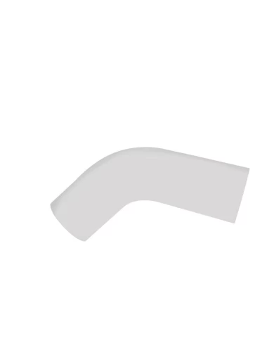 (BULK) CHROME PETERBILT 379 EXHAUST ELBOW REPLACEMENT, 58 ANGLED, 5" O.DIA. - 14-03056CP