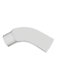 (BULK) CHROME PETERBILT 379 EXHAUST ELBOW REPLACEMENT, 58 ANGLED, REDUCING 6"-5" O.DIA.