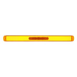 UP37079-28 LED 17" GloLight Bar (Turn Signal) - Amber LED/Amber Lens