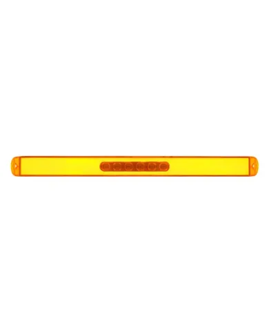 UP37079-28 LED 17" GloLight Bar (Turn Signal) - Amber LED/Amber Lens