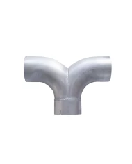 (BULK) ALUMINIZED UNIVERSAL 5" Y PIPE - 16" WIDTH X 11" LENGTH (BULK) ALUMINIZED UNIVERSAL 5" Y PIPE - 16" WIDTH X 11" LENGTH