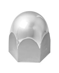 CR. STEEL PUSH-ON NUT COVER, 40.6 M/M X 2"