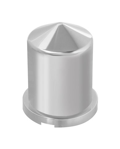 CR. PLASTIC 3/8"/10MM X 9/16"H POINTED ROUND NUT COVER CR. PLASTIC 3/8"/10MM X 9/16"H POINTED ROUND NUT COVER