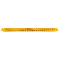 UP37089-23 SMD LED 17-1/4" Reflector Turn Signal Light Bar Only - Amber LED/Amber Lens