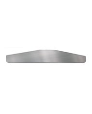 S.S. 18" X 3" BOTTOM PLATE W/O BACKING PLATE S.S. 18" X 3" BOTTOM PLATE W/O BACKING PLATE