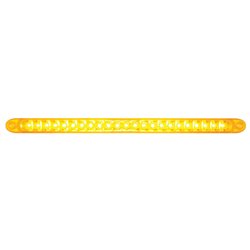 UP37089-23 SMD LED 17-1/4" Reflector Turn Signal Light Bar Only - Amber LED/Amber Lens