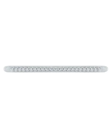 UP37091-23 SMD LED 17-1/4" Reflector Turn Signal Light Bar Only - Amber LED/Clear Lens