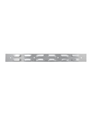 18" X 2-3/8" S.S. LOUVER TOP PLATE W/3 HOLES & HARDWARE 18" X 2-3/8" S.S. LOUVER TOP PLATE W/3 HOLES & HARDWARE