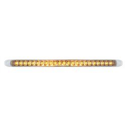 UP37091-23 SMD LED 17-1/4" Reflector Turn Signal Light Bar Only - Amber LED/Clear Lens