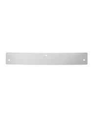 18"X3" ZINC BACKING PLATE FOR FLAME BOTTOM PLATE 18"X3" ZINC BACKING PLATE FOR FLAME BOTTOM PLATE