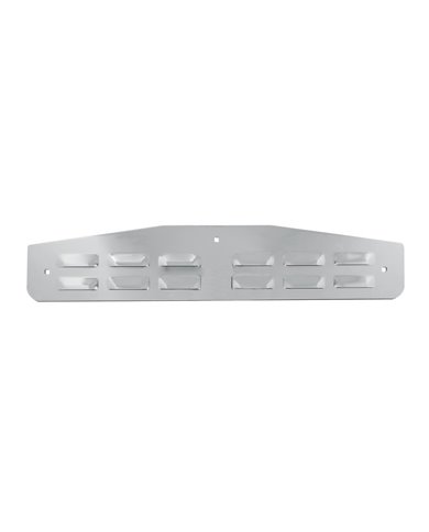 14" X 4" CR. LOUVER BOTTOM PLATE W/BACKING PLATE 14" X 4" CR. LOUVER BOTTOM PLATE W/BACKING PLATE