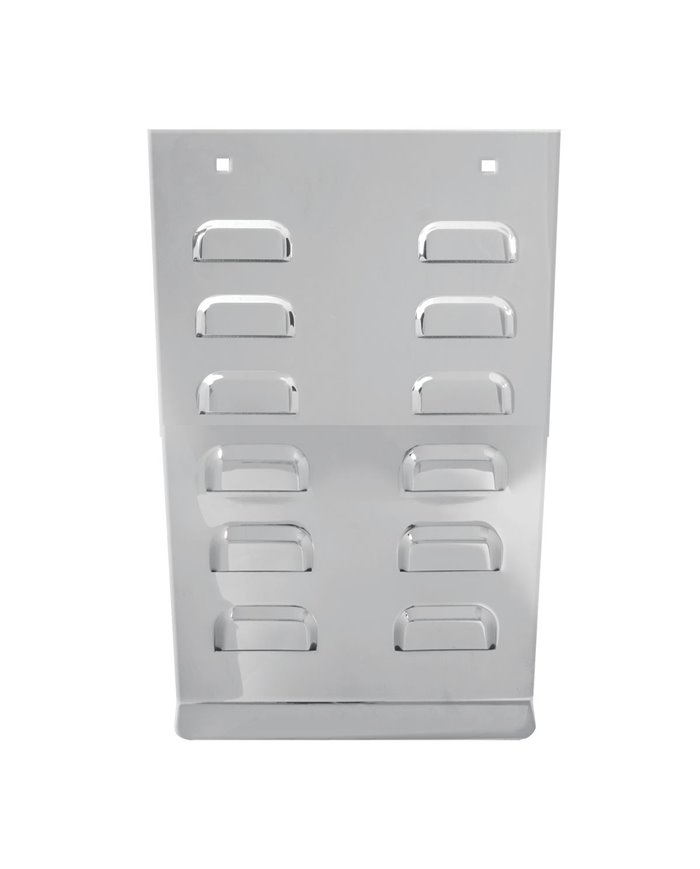 S.S. ANTI-SAIL PLATE, LOUVERED 14" (L) S.S. ANTI-SAIL PLATE, LOUVERED 14" (L)