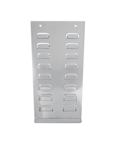 20" (H) S.S. ANTI-SAIL PLATE, LOUVERED 20" (H) S.S. ANTI-SAIL PLATE, LOUVERED