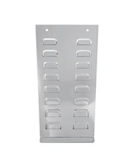 20" (H) S.S. ANTI-SAIL PLATE, LOUVERED