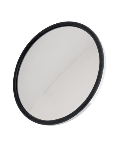 S.S. 6" CONVEX MIRROR W/L BRACKET, CENTER MOUNT S.S. 6" CONVEX MIRROR W/L BRACKET, CENTER MOUNT
