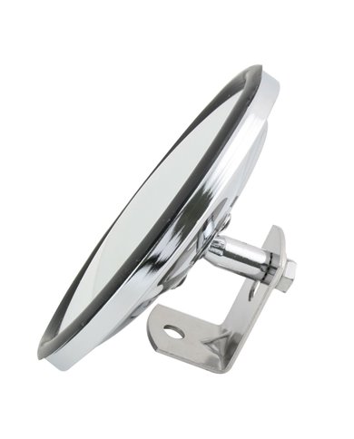 CR. 5" CONVEX MIRROR W/L BRACKET, CENTER MOUNT CR. 5" CONVEX MIRROR W/L BRACKET, CENTER MOUNT