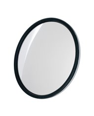 CR. 7" CONVEX MIRROR W/ L BRACKET, CENTER MOUNT