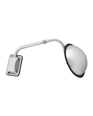 CR. HOOD MOUNT BRACKET W/ 8.5" ANGLE VIEW MIRROR