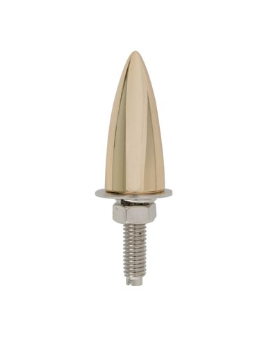 LARGE GOLD PLATED BULLET NUT SET LARGE GOLD PLATED BULLET NUT SET