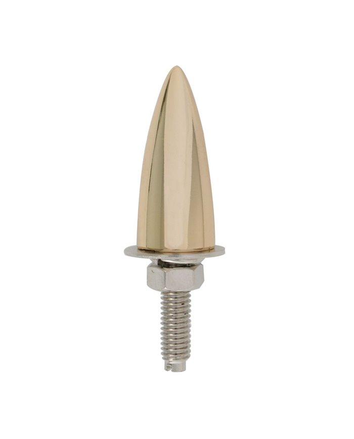 LARGE GOLD PLATED BULLET NUT SET LARGE GOLD PLATED BULLET NUT SET