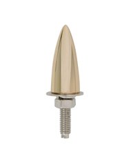LARGE GOLD PLATED BULLET NUT SET