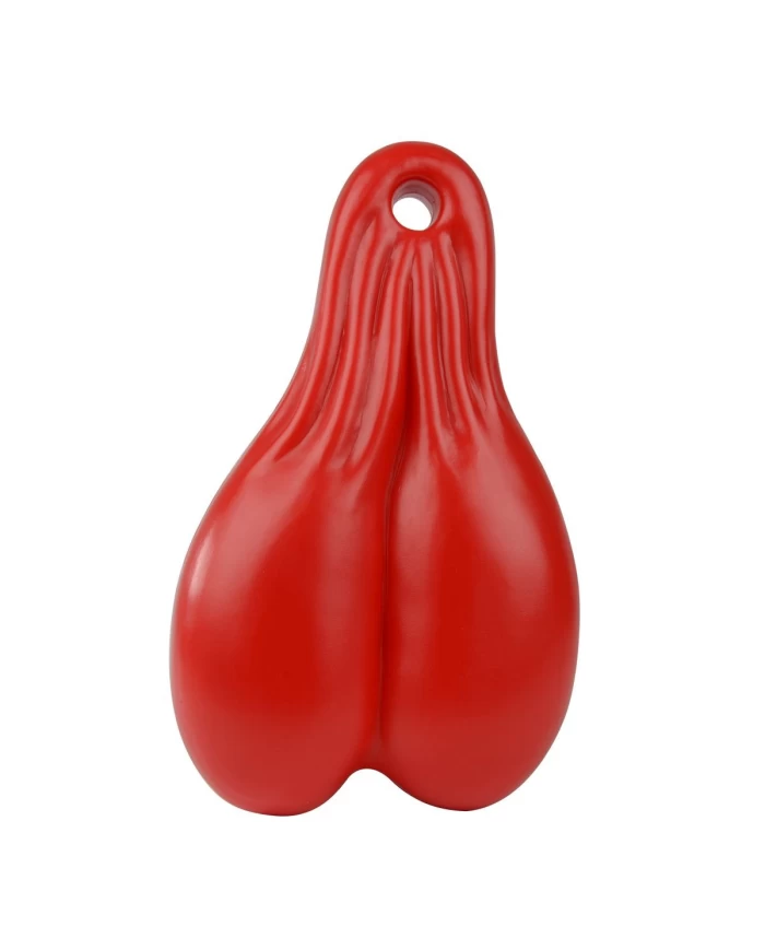 9-1/2" RED PLASTIC XTRA BIG BALLZ 9-1/2" RED PLASTIC XTRA BIG BALLZ