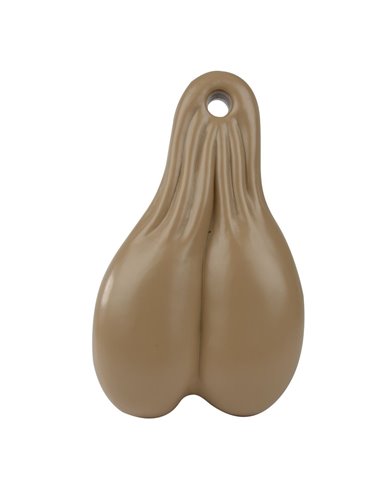 9-1/2" TAN PLASTIC XTRA BIG BALLZ 9-1/2" TAN PLASTIC XTRA BIG BALLZ