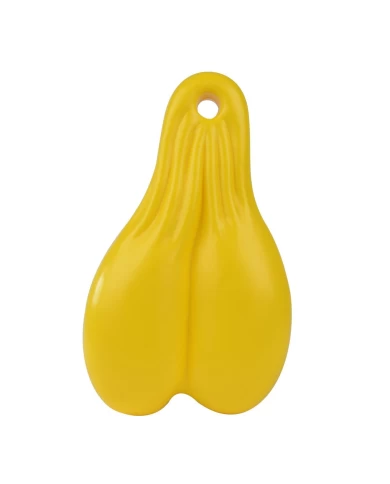 9-1/2" YELLOW PLASTIC XTRA BIG BALLZ 9-1/2" YELLOW PLASTIC XTRA BIG BALLZ