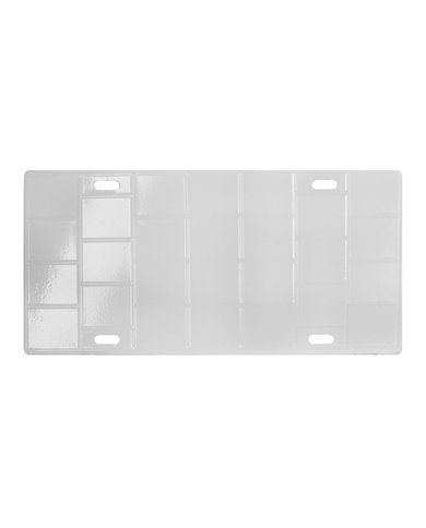 WHITE ALUM. PERMIT STICKER - 5-3/4"X11-3/4" WHITE ALUM. PERMIT STICKER - 5-3/4"X11-3/4"