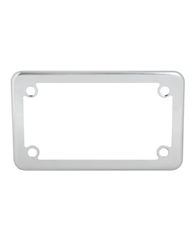CR. MOTORCYCLE LICENSE PLATE FRAME, PLAIN, 4 HOLES CR. MOTORCYCLE LICENSE PLATE FRAME, PLAIN, 4 HOLES