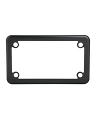 FLAT/MATTE BLACK POWDER COATED MOTORCYCLE FRAME, 4 HOLES
