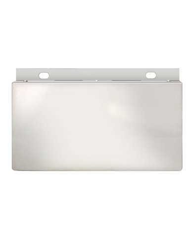 S.S. TOW HOLE COVER FITS 1 HOLE, 8" X 14-1/4" S.S. TOW HOLE COVER FITS 1 HOLE, 8" X 14-1/4"