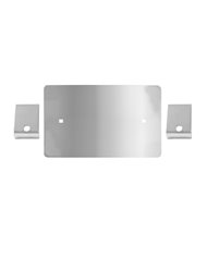 8-3/8" X 5-5/8" S.S. TOW PIN COVER FOR PETERBILE 379