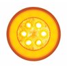 UP37133-21 LED 4" GloLight (Turn Signal) - Amber LED/Amber Lens