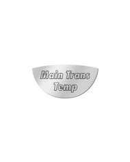 SS MAIN TRANSMISSION TEMP. EMBLEM, PETE 370'S & 359