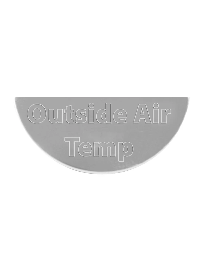 SS GAUGE EMBLEM - OUTSIDE AIR TEMPERATURE FOR KENWORTH SS GAUGE EMBLEM - OUTSIDE AIR TEMPERATURE FOR KENWORTH