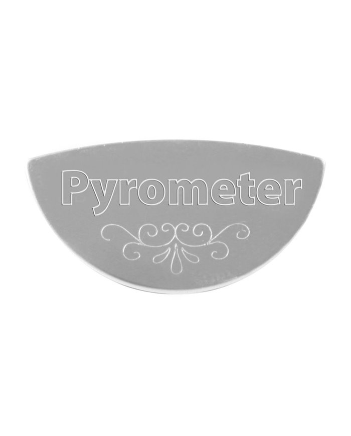 SS GAUGE EMBLEM - PYROMETER FOR KENWORTH